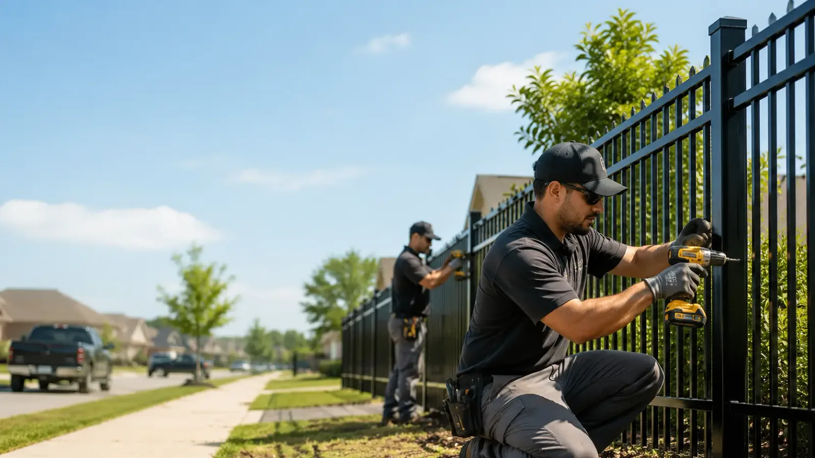 Metal Fence Installation in Shambaugh, IA